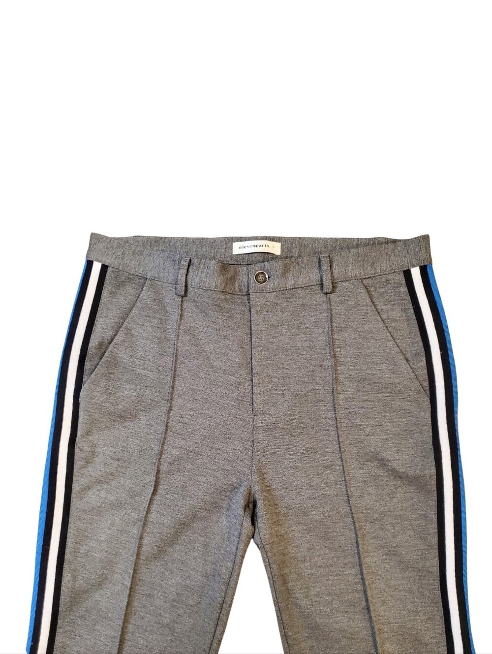 Eleven Paris Mens Side Stripes Sweatpants Joggers Size Large - Picture 4 of 12